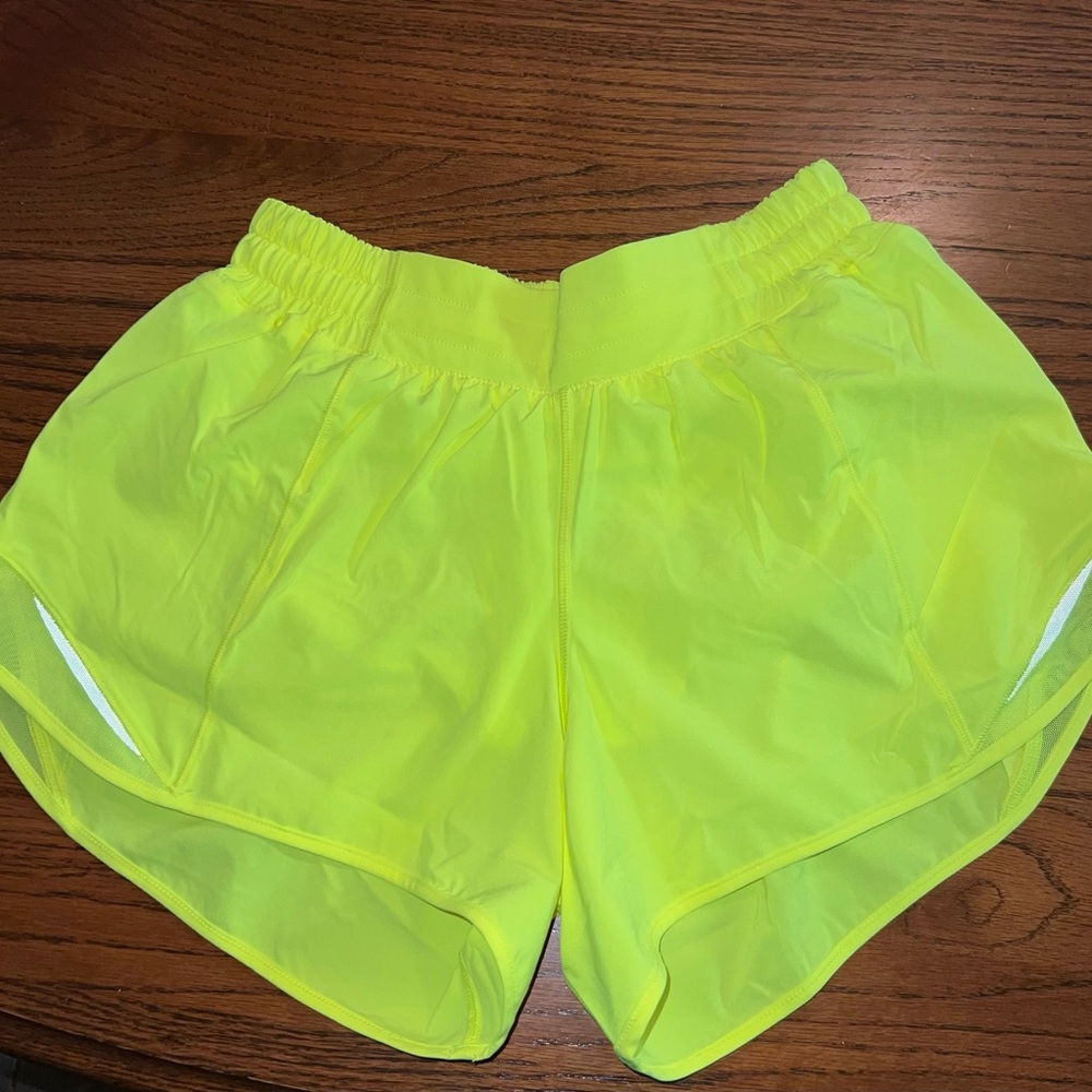 Lululemon 4in lined shorts. New with tags!